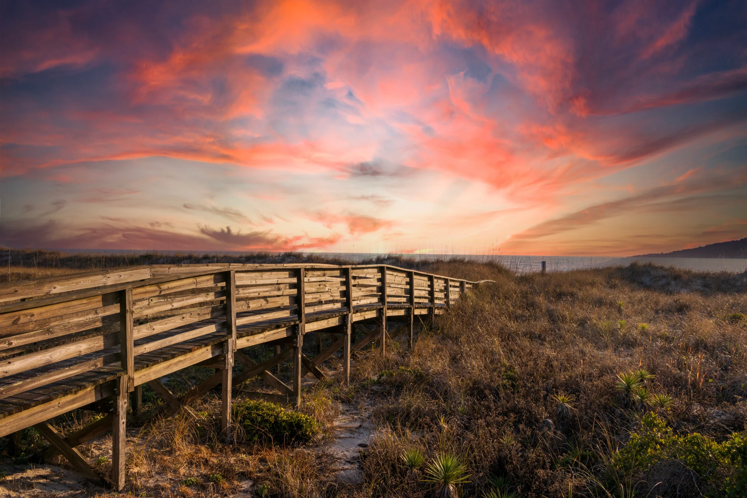 Beach path